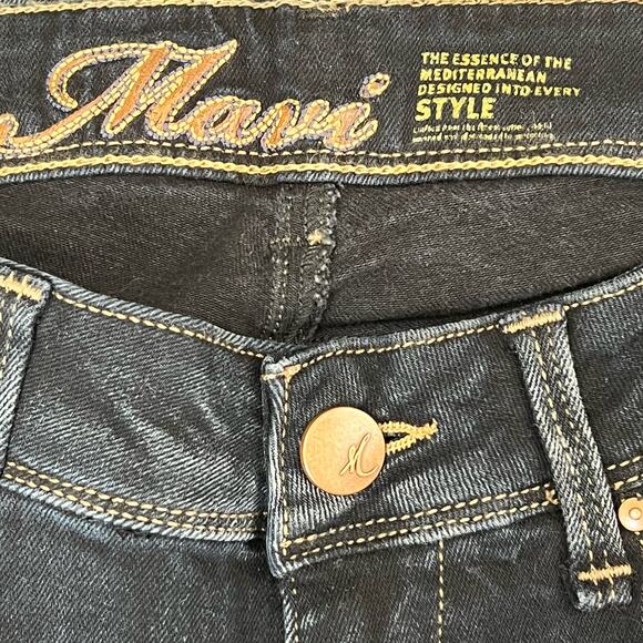 Mavi Jeans Low Rise Straight Leg Denim Jeans Medium Wash Womens Size 27 Casual - Picture 7 of 11